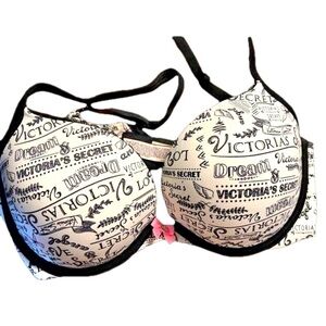 Body by Victoria Signature Push Up Bra 36D